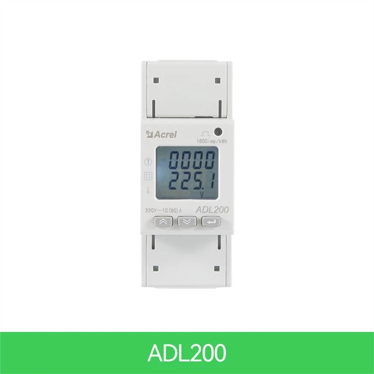 Vienfāzes Din sliedes Kwh mērītājs